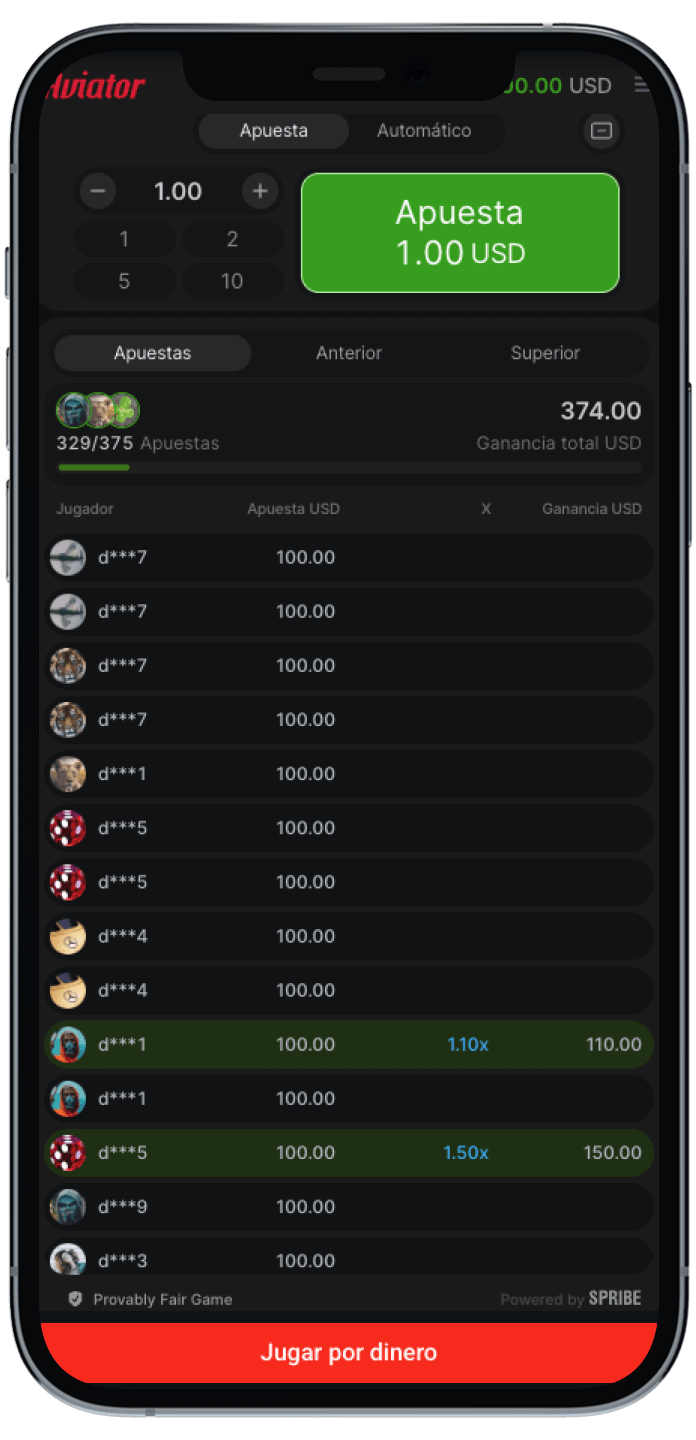 aviator juego de casino